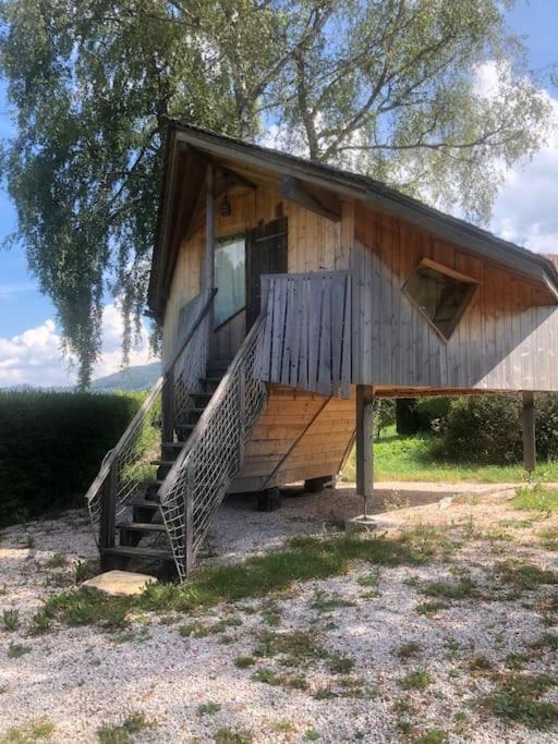 Nuit Insolite - La Cabane Du Haut-Doubs Les Gras 外观 照片